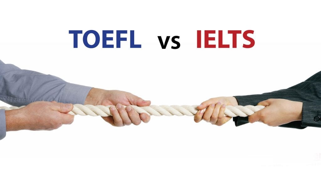 الفرق بين التوفل والايلتس | TOEFL vs IELTS