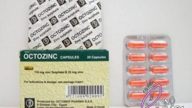 اكتوزنك Octozinc | دواعي الاستعمال والآثار الجانبية