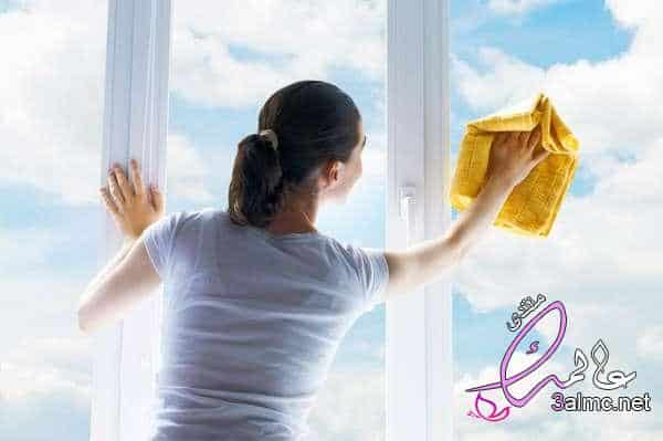 نصائح وحيل للحصول على نوافذ نظيفة شفافية مثالية