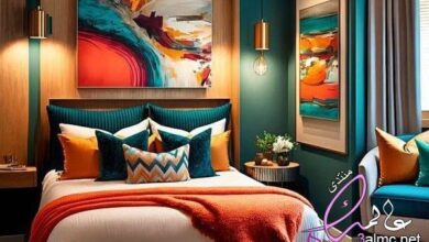 غرف نوم للعرسان أفكار وألوان مختلفة